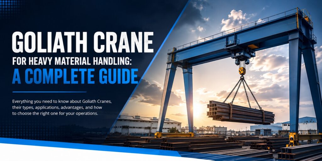Goliath Crane for Heavy Material Handling A Complete Guide